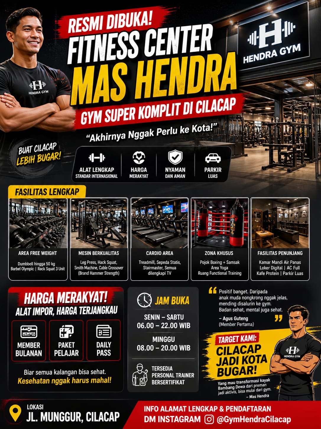 Istana Fitnes Cilacap: Embracing the Future of Fitness in the Heart of Town